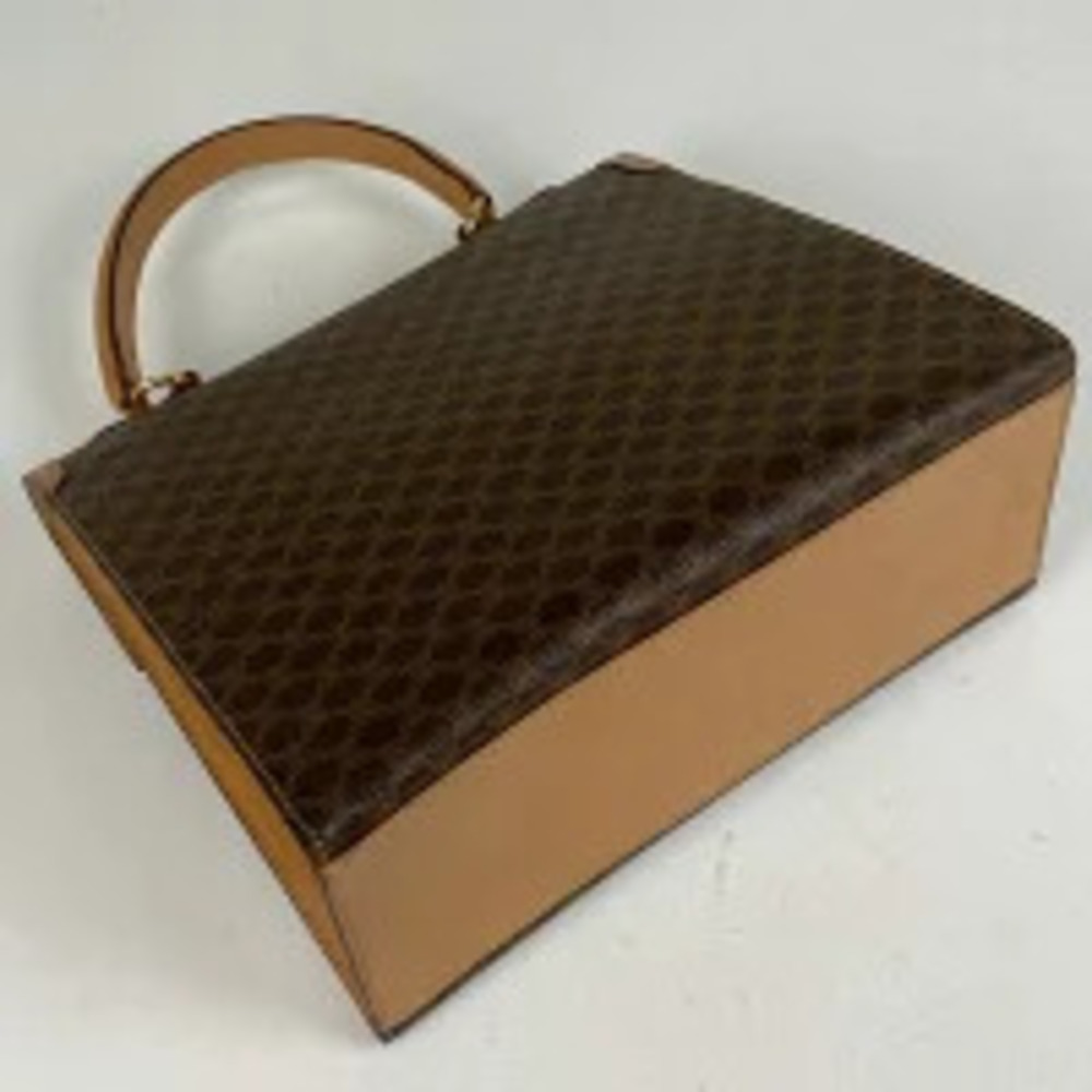 Celine all handbag over brown Macadam canvas bag tote
